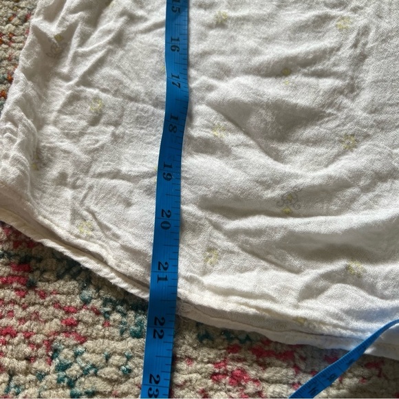 American Eagle Super Soft Floral Tassel Blouse size S - Picture 6 of 8